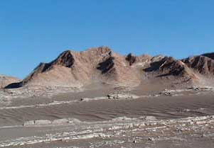 Los cerros alrededor de Antofagasta