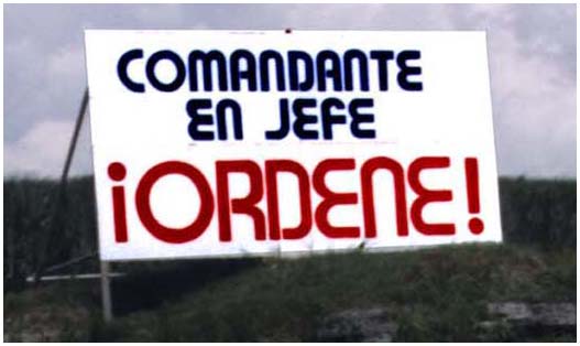 Comandante en Jefe, Ordene
